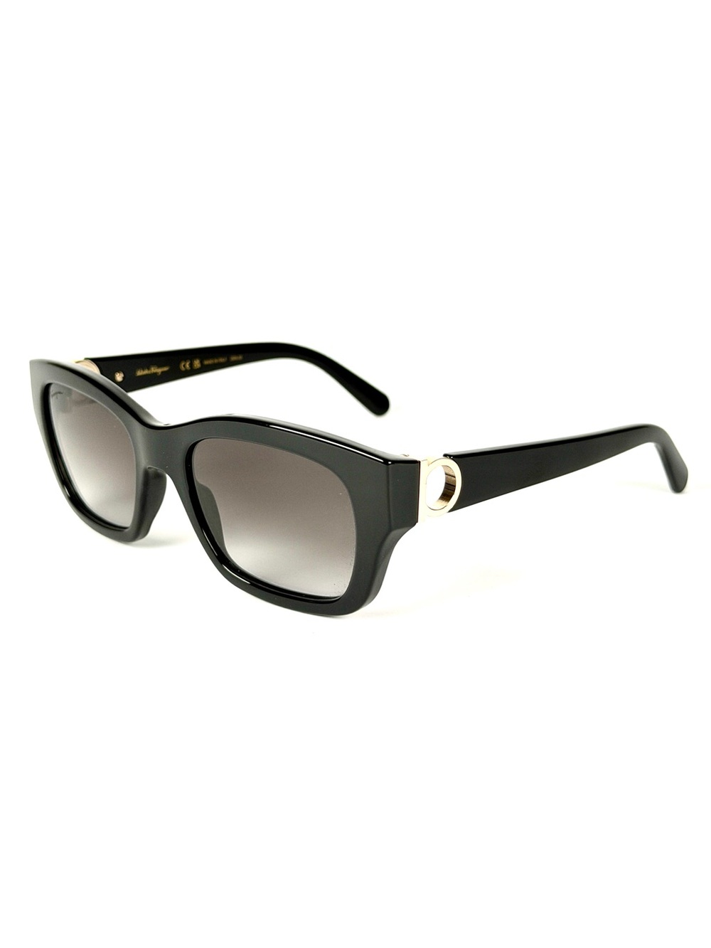 Salvatore Ferragamo SF1012S Black Cat-Eye Sunglasses | Full Inclusion | New - Picture 4 of 9